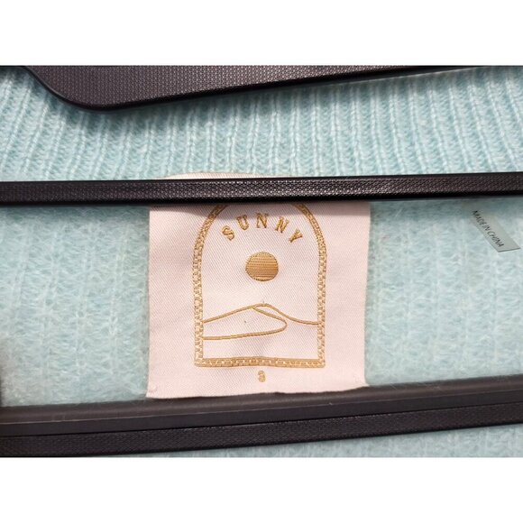 Sunny Cashmere Ice Blue V-Neck Sweater - Picture 9 of 12